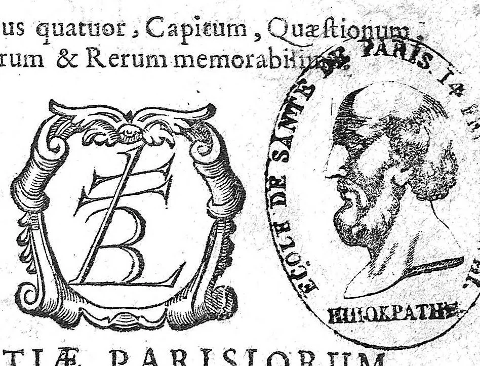 An illustration from Schola salernitana de valetudine tuenda, 1672, leaf 0