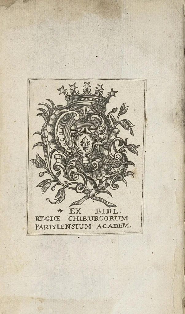 An illustration from Methode pour conserver la santé suivant le cours des saisons et des differens temperamens et le moyen de les connoistre : où l'on enseigne les remedes contre les maladies contagieuses, petite-verole, fievres poupreuses...2 tomes en un, 1699, leaf 1