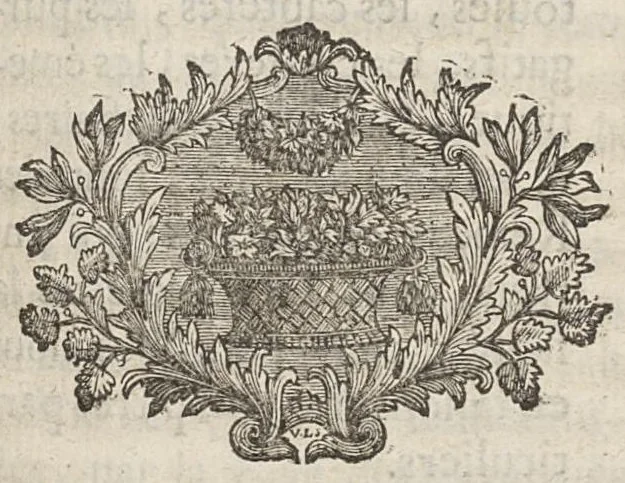 An illustration from Methode pour conserver la santé suivant le cours des saisons et des differens temperamens et le moyen de les connoistre : où l'on enseigne les remedes contre les maladies contagieuses, petite-verole, fievres poupreuses...2 tomes en un, 1699, leaf 110