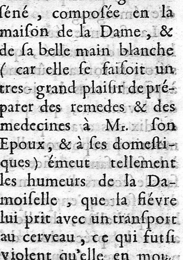 An illustration from Régime de santé pour se procurer une longue vie et une vieillesse heureuse, fondé sur la maxime de médecine ″a laedentibus et juvantibus″, avec la réponse à la critique par le sieur de La Cour, 1690, leaf 64