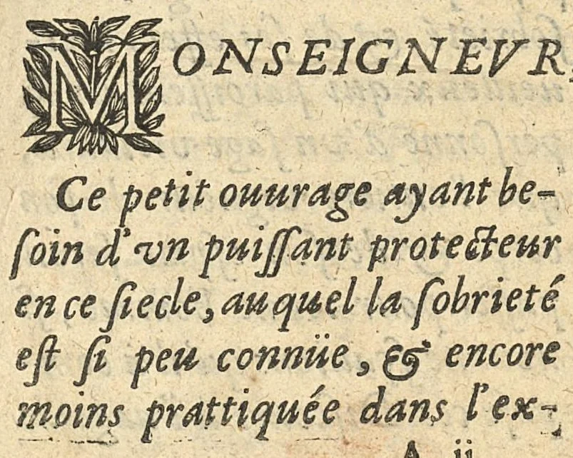 An illustration from Trois discours nouveaux et curieux...trad. J. Martin, 1647, leaf 2