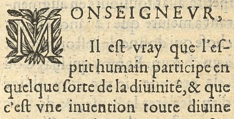 An illustration from Trois discours nouveaux et curieux...trad. J. Martin, 1647, leaf 36