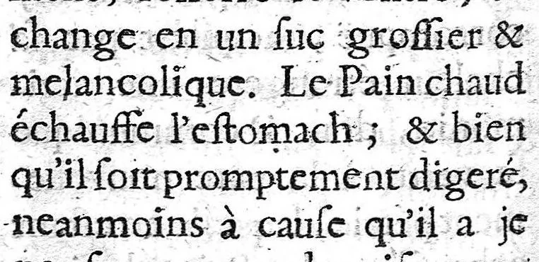 An illustration from Les règles de la santé, ou le véritable régime de vivre que l'on doit observer dans la santé et dans la maladie, et une table qui contient par alphabet les facultez et vertus de tous les alimens tirez des plantes et des animaux dont on use ordinairement, par A. P....., 1684, leaf 171