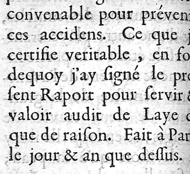 An illustration from La doctrine des raports de chirurgie fondée sur les maximes d'usage et sur la disposition des nouvelles ordonnances, 1684, leaf 130