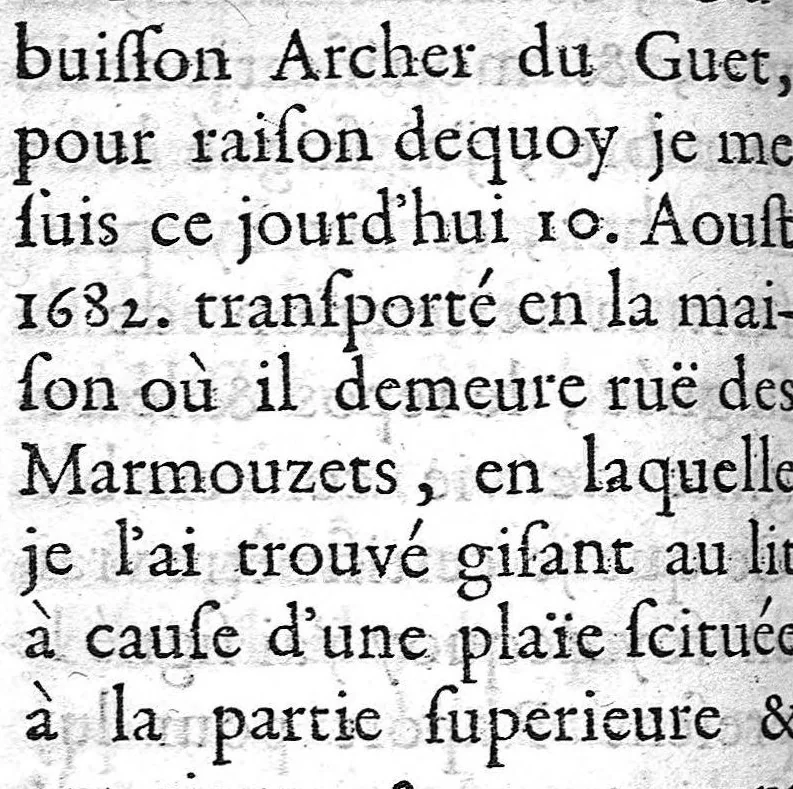 An illustration from La doctrine des raports de chirurgie fondée sur les maximes d'usage et sur la disposition des nouvelles ordonnances, 1684, leaf 242
