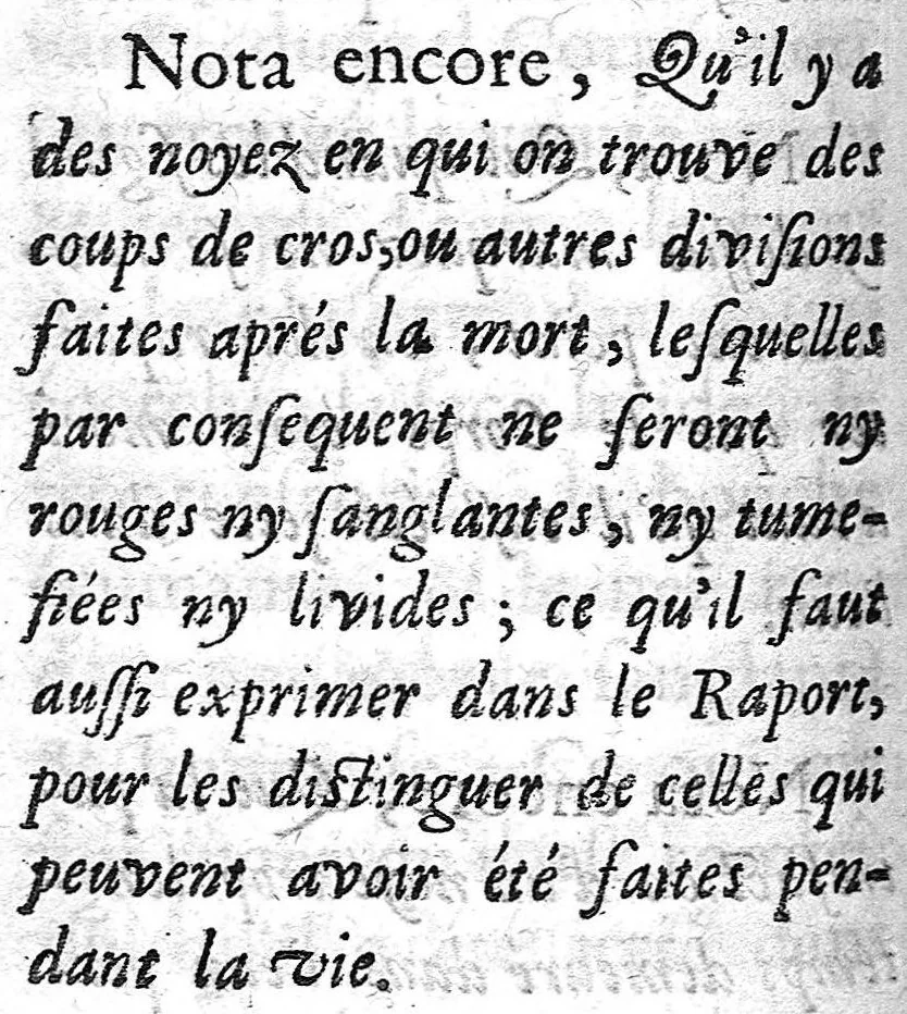 An illustration from La doctrine des raports de chirurgie fondée sur les maximes d'usage et sur la disposition des nouvelles ordonnances, 1684, leaf 256