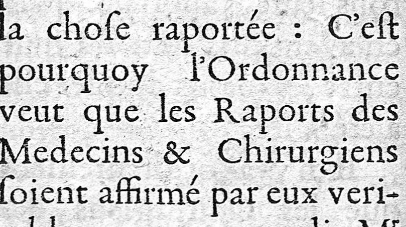 An illustration from La doctrine des raports de chirurgie fondée sur les maximes d'usage et sur la disposition des nouvelles ordonnances, 1684, leaf 38