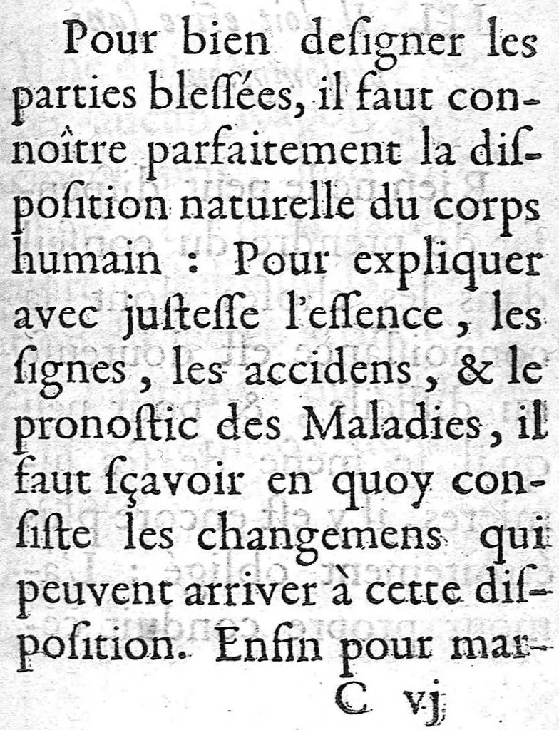 An illustration from La doctrine des raports de chirurgie fondée sur les maximes d'usage et sur la disposition des nouvelles ordonnances, 1684, leaf 93