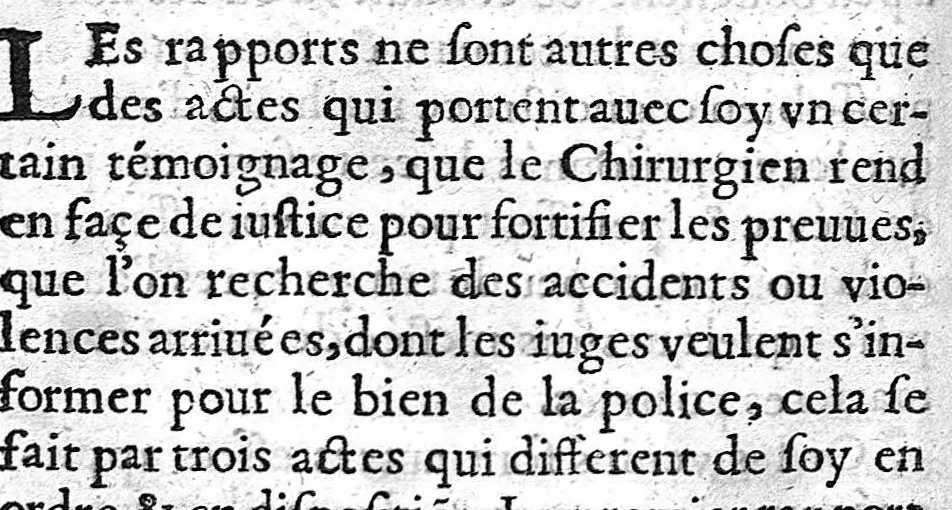 An illustration from Les moyens de bien rapporter a ivstice les indispositions et changements qvi arrivent a la santé des hommes. Ensemble vn traitté des mammelles & de leurs maladies. Plus vn traitté de la strangulation de l'intestin et de l'operation pour le reduire : avec vn formulaire de la methode de consulter en chirurgie, 1650, leaf 183