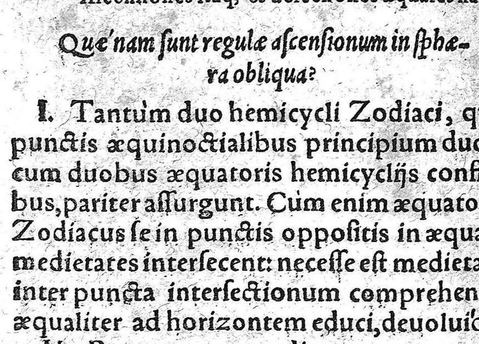 An illustration from Quaestiones physicae, 1585, leaf 277