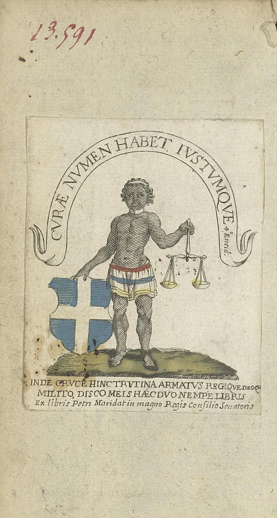 An illustration from Discours excecrable des sorciers. Ensemble leur procez, faits depuis 2 ans en çà, en divers endroicts de la France..., 1603, leaf 3
