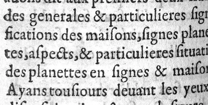 An illustration from Jugements astronomiques sur les nativités,, 1625, leaf 247