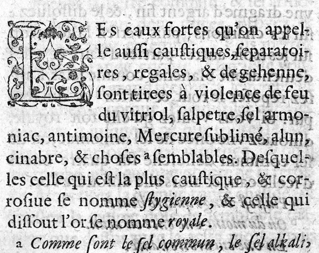 An illustration from Les elemens de chymie de maistre Beguin, reveus, expliquez, & augmentez par Jean Lucas de Roy...quatriesme edition, 1626, leaf 132