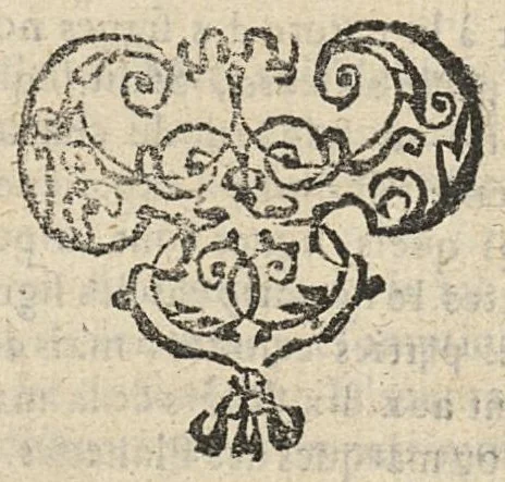 An illustration from La Chiromance et phisiognomie par le regard des membres de l'homme..., le tout mis en françois par Antoine du Moulin masconnois, 1638, leaf 122