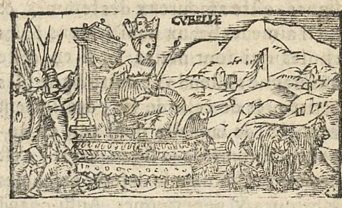 An illustration from La Chiromance et phisiognomie par le regard des membres de l'homme..., le tout mis en françois par Antoine du Moulin masconnois, 1638, leaf 80