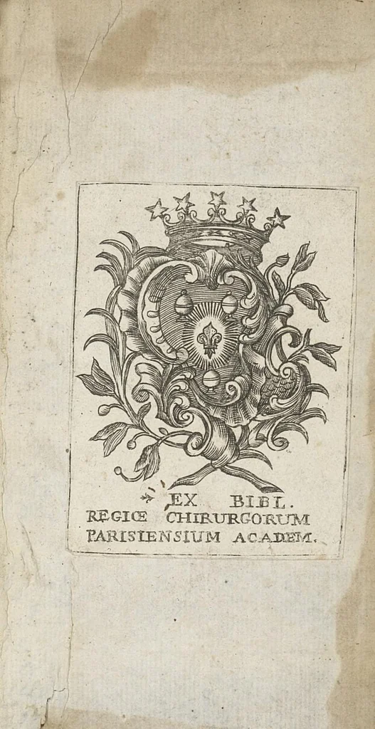 An illustration from Nouvelle chirurgie médicale et raisonnée, 1691, leaf 578