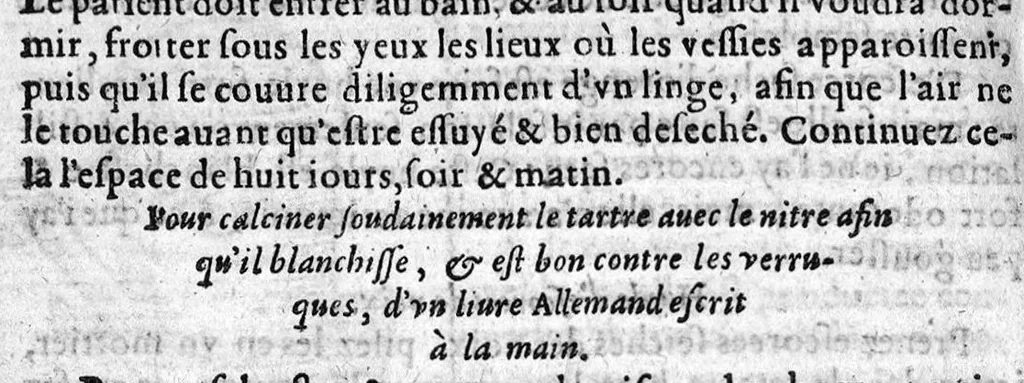 An illustration from Quatre livres des secrets de medecine et de la philosophie chymique, faits francois par M. Jean Liebaut...derniere edition, 1600, leaf 193