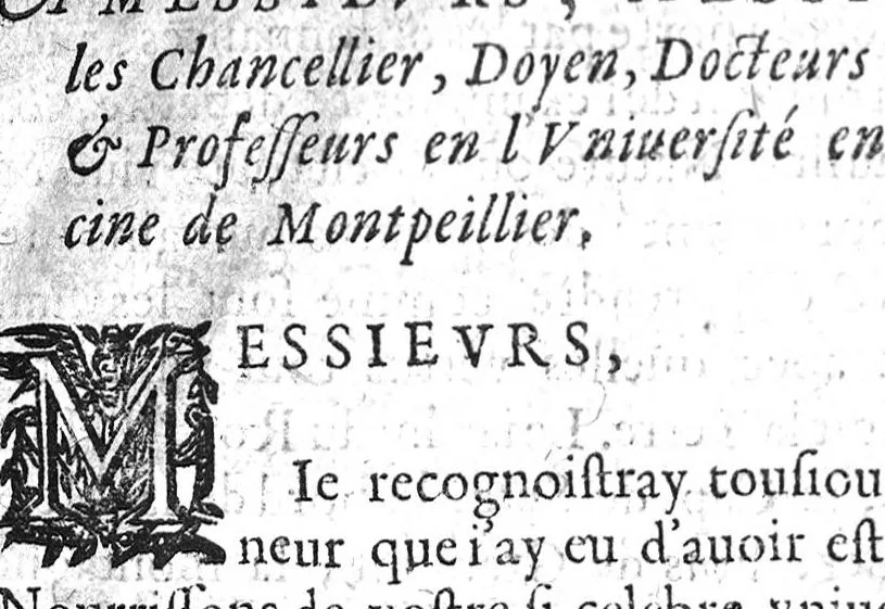 An illustration from Traicte de la saignee contre le vieil erreur d'Erasistrate...seconde edition, 1630, leaf 2