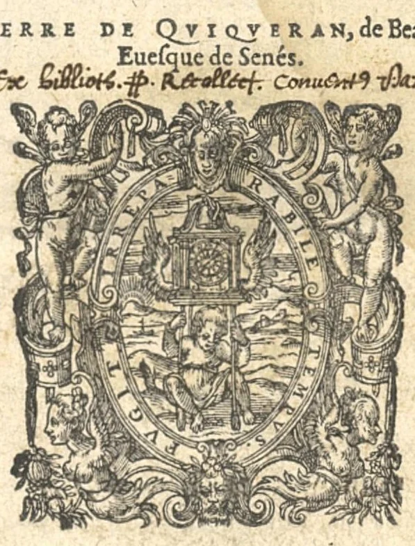 An illustration from La Nouvelle agriculture, ou instruction générale pour ensementer toutes sortes d'arbres fruictiers, avec l'usage et proprietez d'iceux, ensemble la vertu d'un nombre de fleurs et le moyen de les conserver. Avec divers traictez des couleurs et naturel des animaux..., 1616, leaf 4
