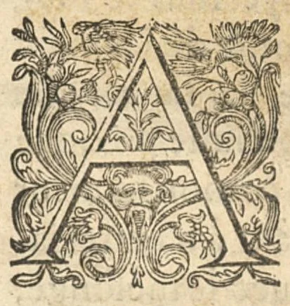 An illustration from La Nouvelle agriculture, ou instruction générale pour ensementer toutes sortes d'arbres fruictiers, avec l'usage et proprietez d'iceux, ensemble la vertu d'un nombre de fleurs et le moyen de les conserver. Avec divers traictez des couleurs et naturel des animaux..., 1616, leaf 44
