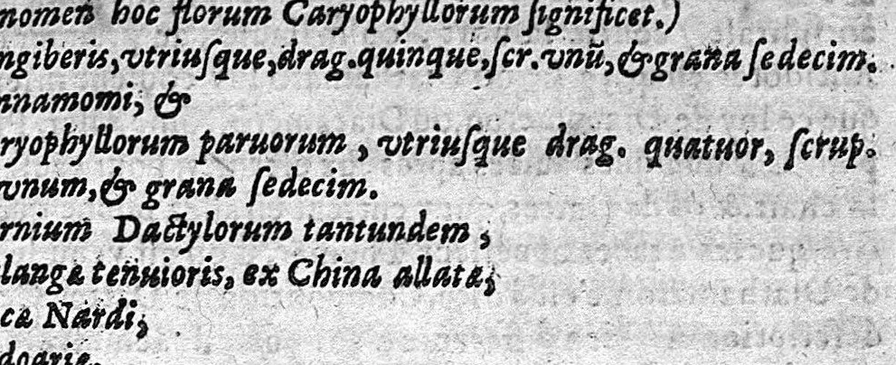 An illustration from Pharmacopée divisee en deux livres avec une ample paraphrase...dernière edition, 1640, leaf 167