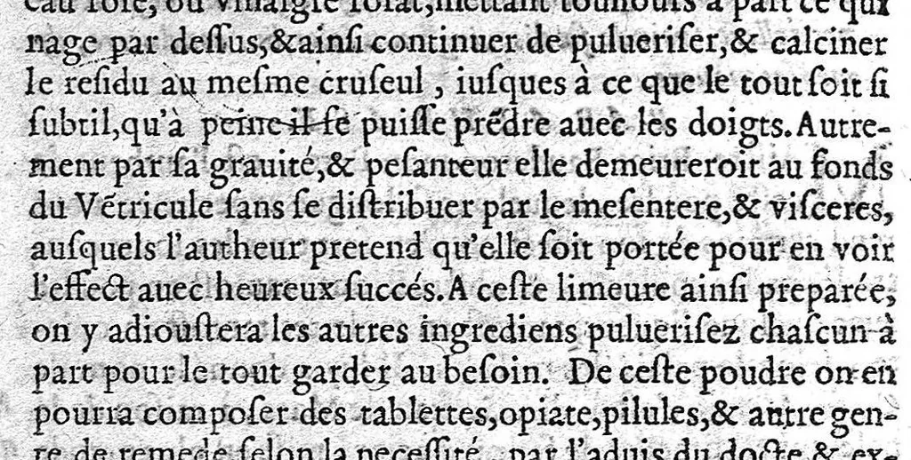 An illustration from Pharmacopée divisee en deux livres avec une ample paraphrase...dernière edition, 1640, leaf 204