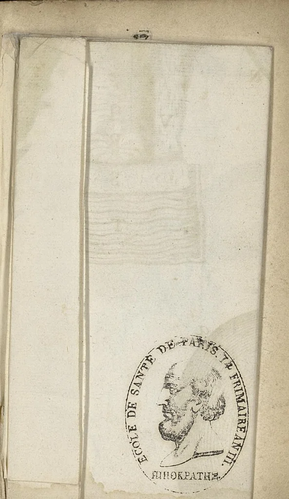 An illustration from Histoire anatomique d'une matrice extraordinaire, 1683, leaf 42