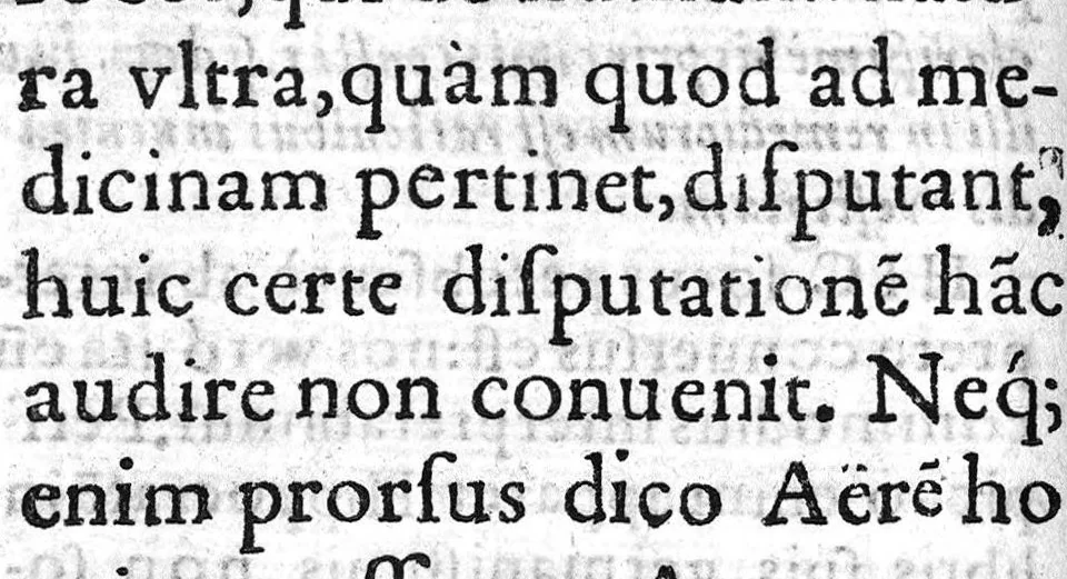 An illustration from Hippocratis de Natura Humana Liber Hieronymi Ximenez ... commentariis illustratus, 1589, leaf 65