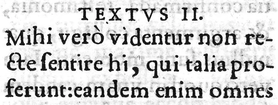 An illustration from Hippocratis de Natura Humana Liber Hieronymi Ximenez ... commentariis illustratus, 1589, leaf 76
