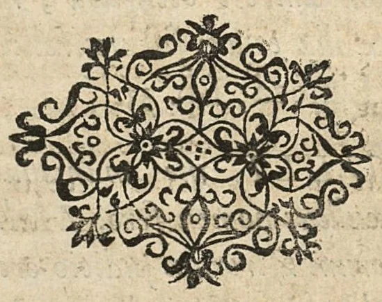 An illustration from Dissertations academiques sur la nature du froid et du chaud...avec un discours sur la construction & l'usage d'un cylindre arithmetique..., 1671, leaf 60