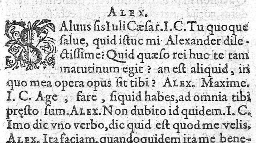 An illustration from Caesaris Vanini Neapolitani theologi, ..., de Admirandis Nature Reginae Deaque Mortalium Arcanis, 1616, leaf 15