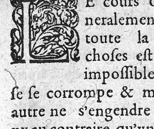 An illustration from La physique ou sciences des choses naturelles, 1607, leaf 340