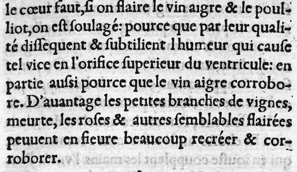 An illustration from Les problemes d'Alexandre Aphrodisé, excellent et ancien philosophe, pleins de matieres de medecine et de philosophie, traduits de grec en françois,..., 1555, leaf 186
