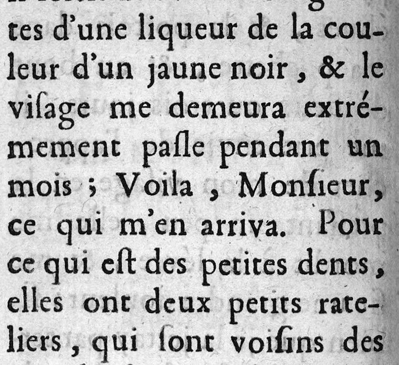 An illustration from Recherches et observations sur les vipères, 1671, leaf 61