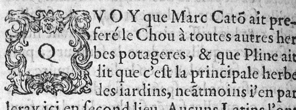 An illustration from Le Jardinage d’Antoine Mizauld medecin. Contenant la maniere d’embellir les jardins, les preserver de toute vermine, et en tirer remedes propres aux maladies des hommes. Item, comme il faut enter les Arbres, et les rendre medicinaux. Mis en François pour faire que le profit qu’on en peut tirere soit commun à chacun, 1578, leaf 81