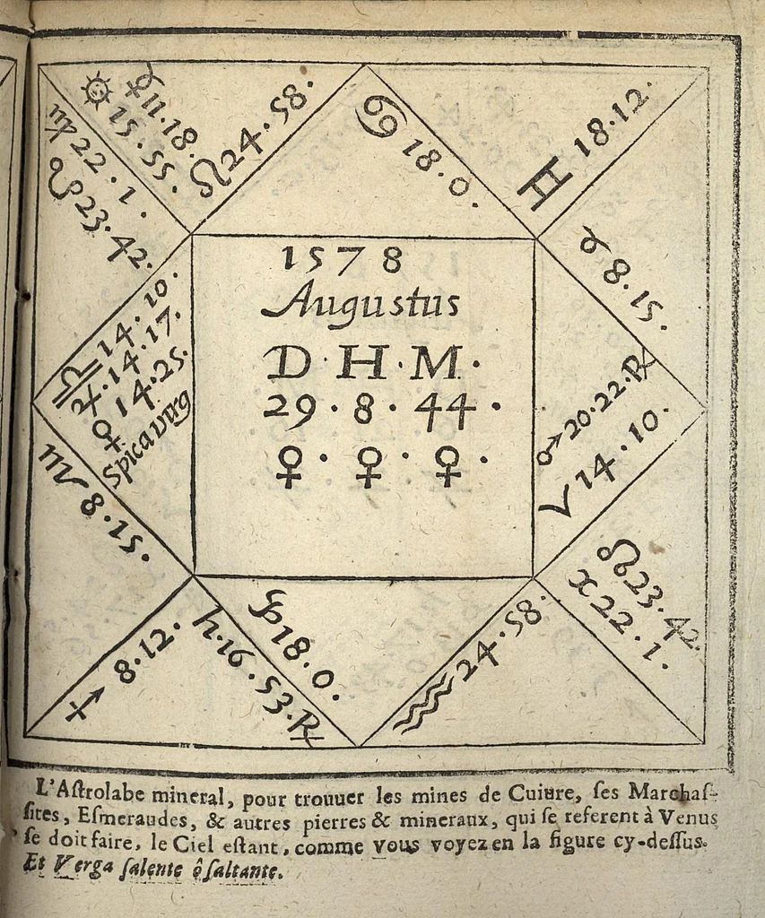 An illustration from La restitution de Pluton...des mines & minieres de France, cachées & detenues..., 1640, leaf 120