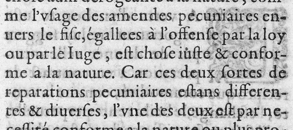 An illustration from Du droit de nature, 1601, leaf 126