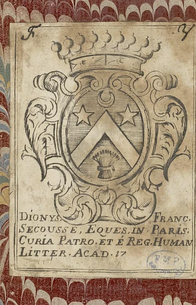 An illustration from Discours et abrégé de la vertu et propriété des eauyx d'Encausse..., 1611, leaf 1