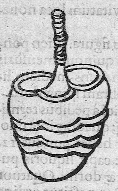 An illustration from Clavis medica ad Chinarum doctrinam de pulsibus, 1686, leaf 148