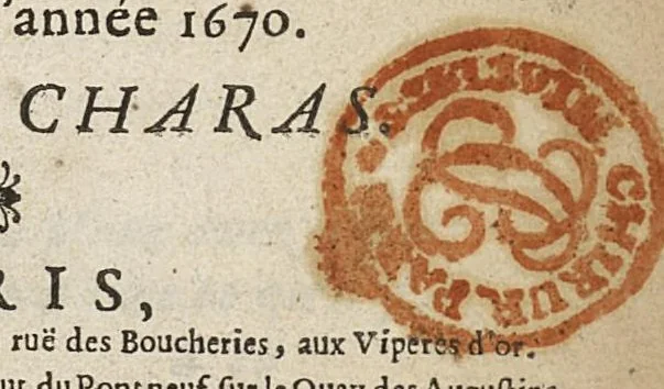 An illustration from Nouvelles expériences sur la vipere, ou l'on verra une description exacte de toutes ses parties, la source de son venin, ses divers effets, & les remedes exquis que les artistes peuvent tirer cu corps de cet animal..., 1672, leaf 6