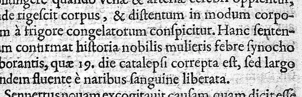 An illustration from Praxis medica cum theoria. [Tomus primus], 1660, leaf 76