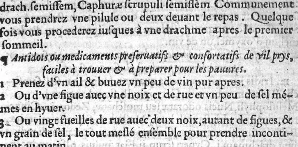 An illustration from Les secrets du S. Alexis Piemontois divisez en six livres. Ausquels avons adjoint autres secrets de nouveau adjoustez par iceluy, qu’aucuns ont appellé, le second volume : et les receptes de divers auteurs toutes bien experimentées, et approuvées. Lisez l’Advertissement : Page.3, 1559, leaf 450