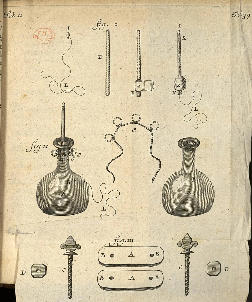 An illustration from Traitte de la nature et de l'usage du suc pancreatique ou plusieurs maladies sont expliquées, principalement les fievres intermittentes, 1666, leaf 68