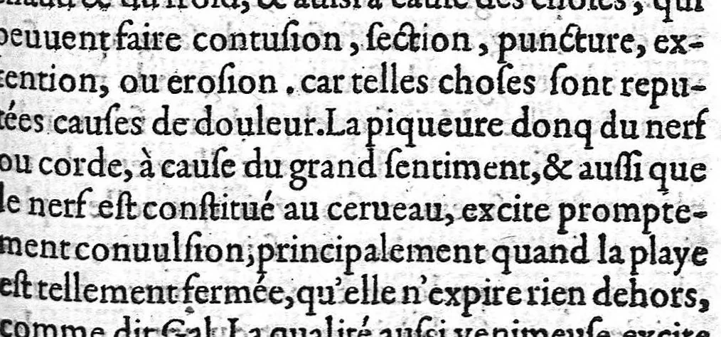 An illustration from Traité des Hernies contenant une ample declaration de toutes leurs especes, et autres excellentes parties de la Chirurgie,assavoir de la pierre, des cataractes des yeux, et autres maladies, desquelles comme la cure est perilleuse, aussi est elle de peu d’hommes bien exercée : Avec leurs causes, signes, accidens, anatomie des parties affectées, et leur entiere guarison : Par Pierre Franco de Turriers en Provence, demeurant à present à Orange, 1561, leaf 476