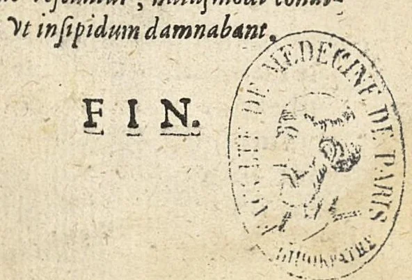 An illustration from Discours sommaire et methodique de la cure & preservation de la peste. Utile a toutes sortes de personnes, recueilly par Marin Hamel...Lysieux, 1658, leaf 80