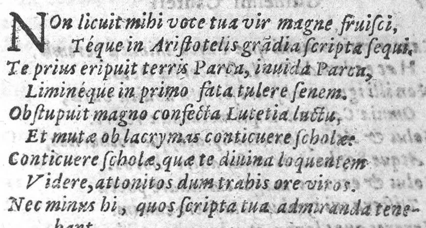 An illustration from Divi Hippocratis,... Aphorismorum paraphrasis poetica, authore Petro Bulengero, 1587, leaf 96