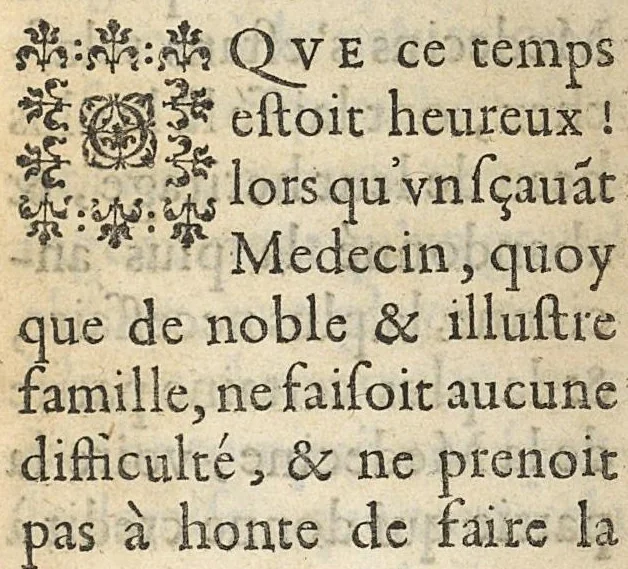 An illustration from L'Estat present de la chirurgie où il est parlé de la préseance du chirurgien et de l'apothicaire..., 1675, leaf 30