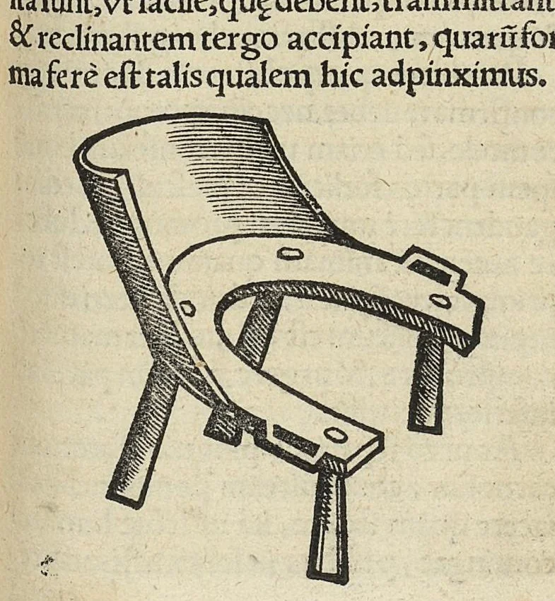 An illustration from De partu hominis, et quae circa ipsum accidunt. Libellus D. Eucharii Rhodionis, 1532, leaf 48