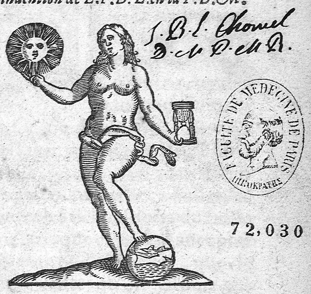 An illustration from Histoire des embellissemens, avec la methode pour guerir les maladies du cuir, 1616, leaf 0
