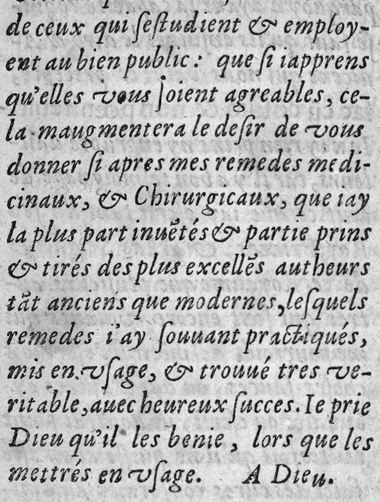 An illustration from Observations medicinales et chirurgicales, avec histoires, noms, pays, saisons & temoignages, 1617, leaf 16